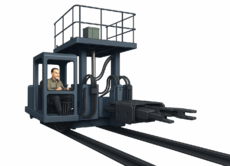 Ковочный рельсовый манипулятор серии T31 - Поставка промышленного оборудования