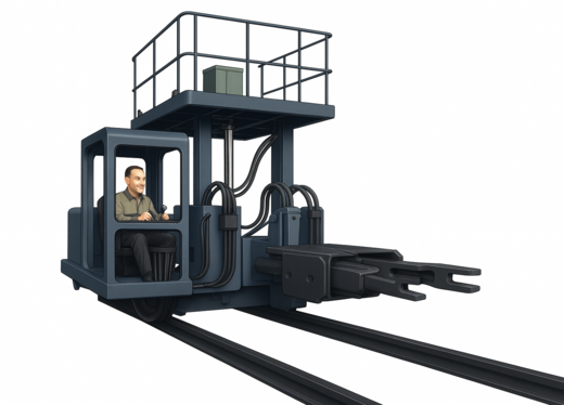 Ковочный рельсовый манипулятор серии T31 - Поставка промышленного оборудования